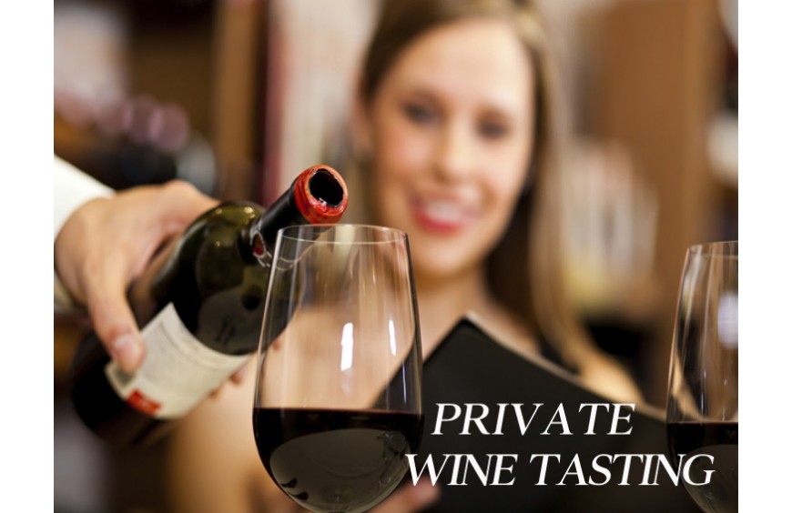 Private wine tasting